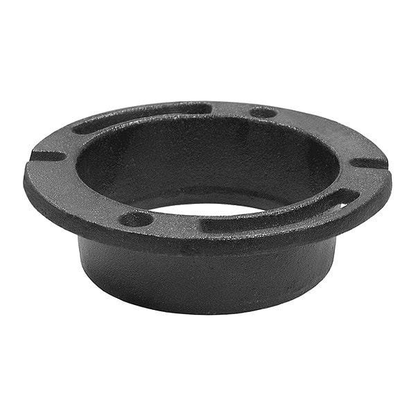Jones Stephens Closet Flange, 4x4" Inside Caulk, Cast Iron C41440 Zoro