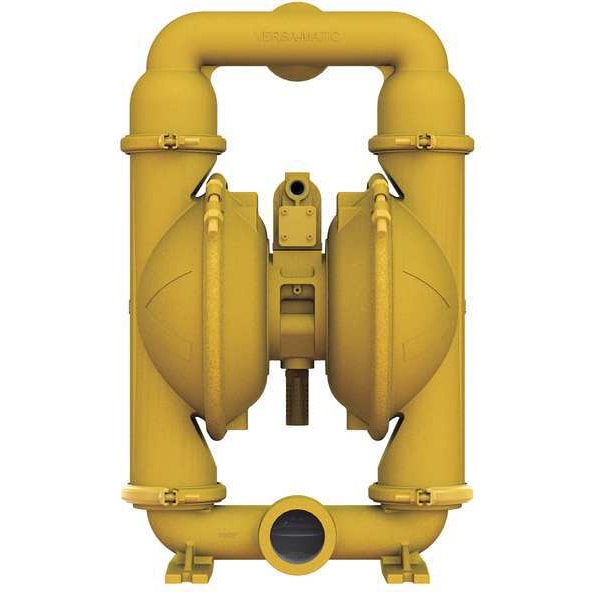 Versa-Matic Air Operated Double Diaphragm Pump, Stainless steel, Air  Operated, PTFE, 185 gpm GPM 220 Degrees F E2SJ5F5S0C-FP-ATEX | Zoro
