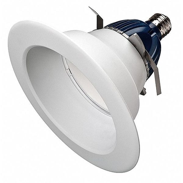 Cree Recessed Downlight, 4000K, 7.5 In, 800L, 12W CR6800L40K12E26