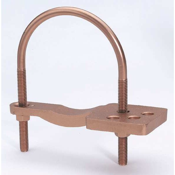 Burndy GAR3905TC 195.50 Pipe Ground Clamp, 8In