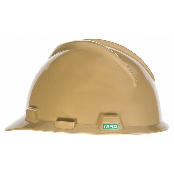 gold hard hat