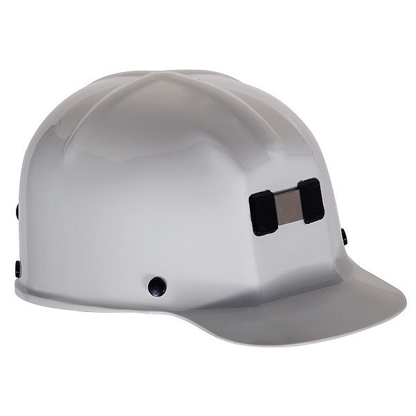 Msa Safety Front Brim Hard Hat, Type 1, Class G, StazOn, White 91522