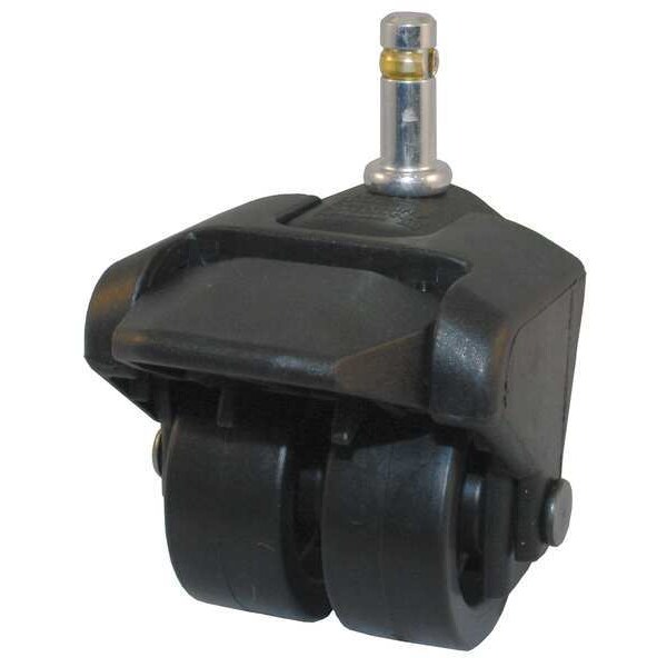 Zoro Select 26Y501 Dual Wheel Swivel Caster With Brake - 2