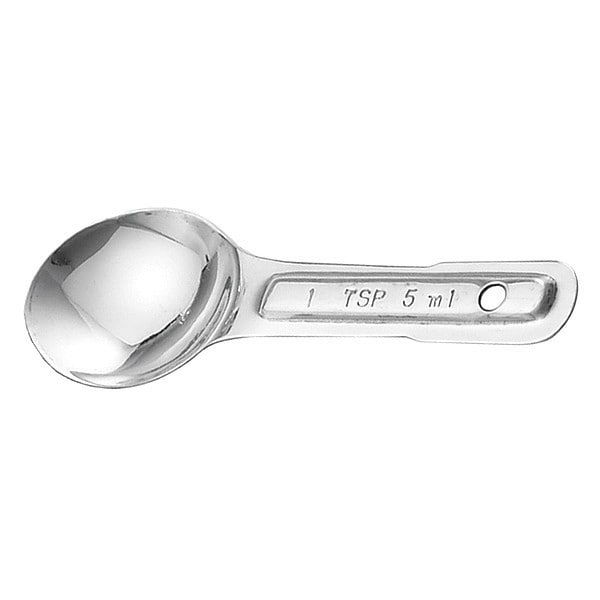 TABLECRAFT PRODUCTS COMPANY Measuring Spoon,1/2 tsp.,Stainless