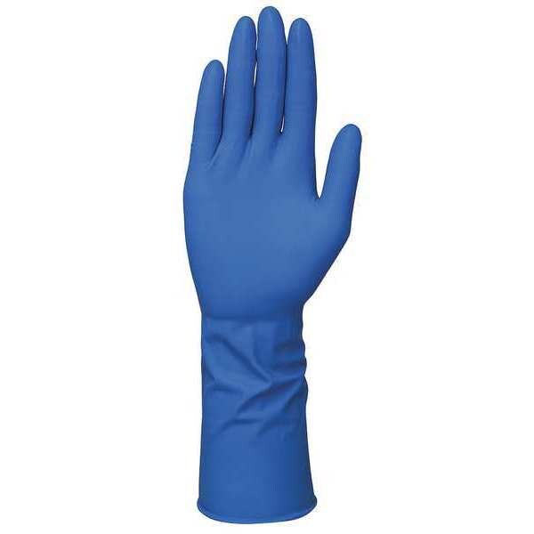 Condor Disposable Gloves, 11 mil Palm, Natural Rubber Latex, Powder