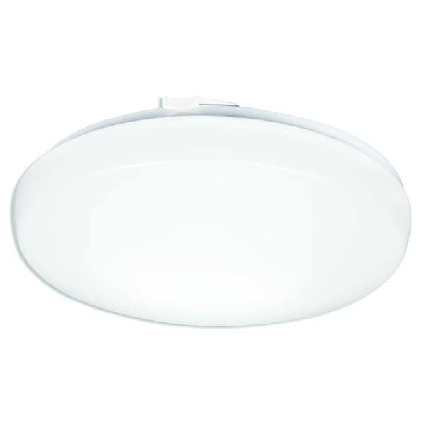 Lithonia Lighting LED Flush Mount Light, 11in, 16W, 4000K FMLRL 11 14840 M4