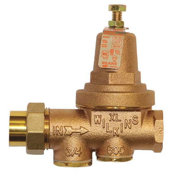 Zurn Wilkins 34600XL 129.61 Water Pressure Reducing Valve, 3/4 In