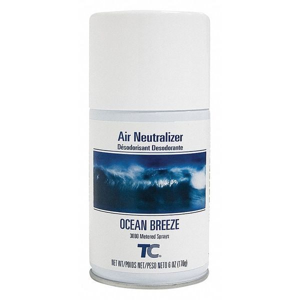 Rubbermaid Commercial Air Freshener Refill, Ocean Breeze, PK12