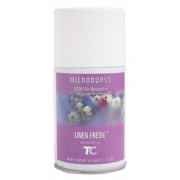 Rubbermaid Commercial Air Freshener Refill, Linen Fresh, PK4 FG4012441