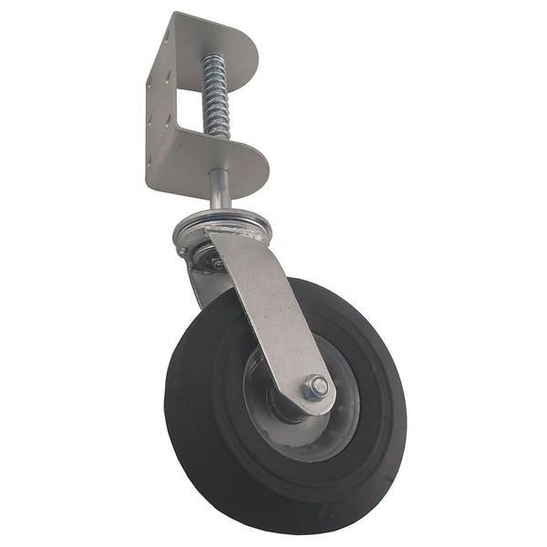 22W969 Gate Caster,Rubber,8 in.,210 lb. | Zoro.com