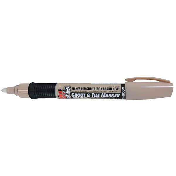 Grout-Aide Grout Marker, Medium Tip, Mushroom Color Family 05069 | Zoro