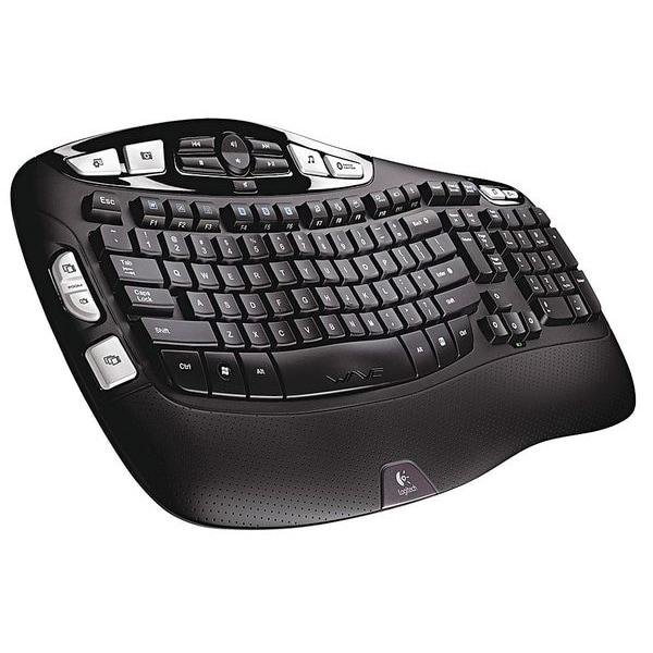 Logitech Keyboard, Black, Wireless LOG920001996 Zoro