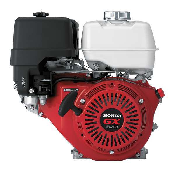 Honda Gas Engine, 3600 rpm, Recoil Start GX390QA2