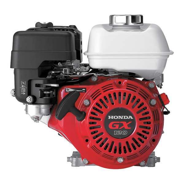 Honda Gas Engine, 3600 rpm, Recoil Start, 1 Cyl GX120QX2