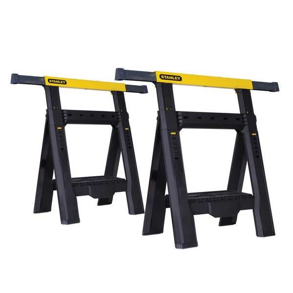 Stanley Adjustable Sawhorse (Twin Pack) STST60626 - main