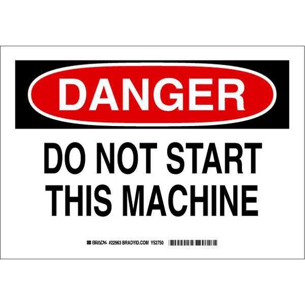 Brady Danger, Do Not Start This Machine, 14