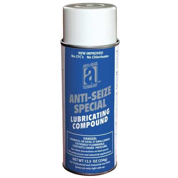 AntiSeize Technology Anti Seize, Aluminum, 12.5 oz., Spray Can 18014