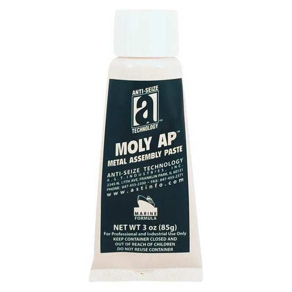 Anti-Seize Technology Anti Seize, Moly Paste, 3 oz, Tube