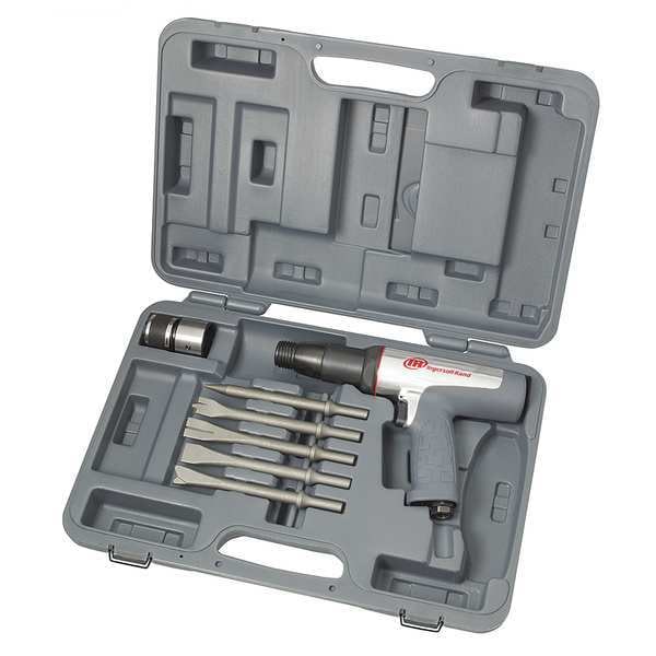 INGERSOLL RAND Air Hammer Kit, 5peice Chisel Set, Vibration Reduced