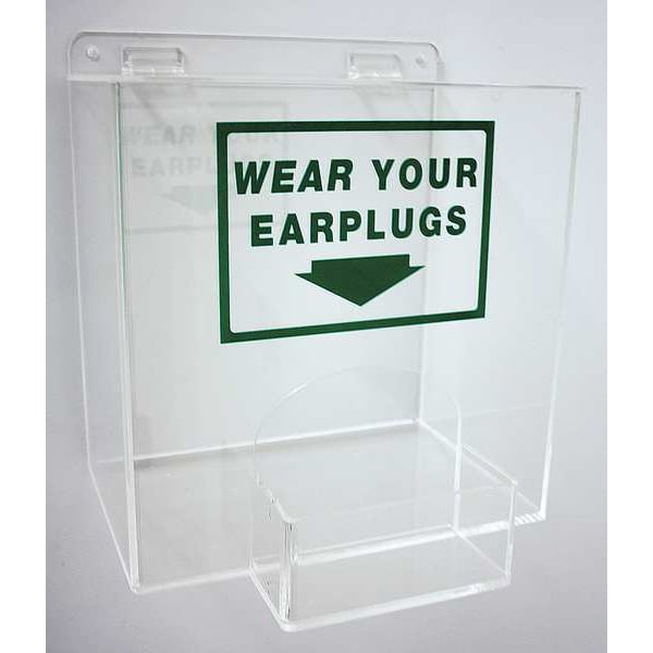 Zoro Select Reusable Ear Plugs with Dispenser, Table Top, Wall Mount