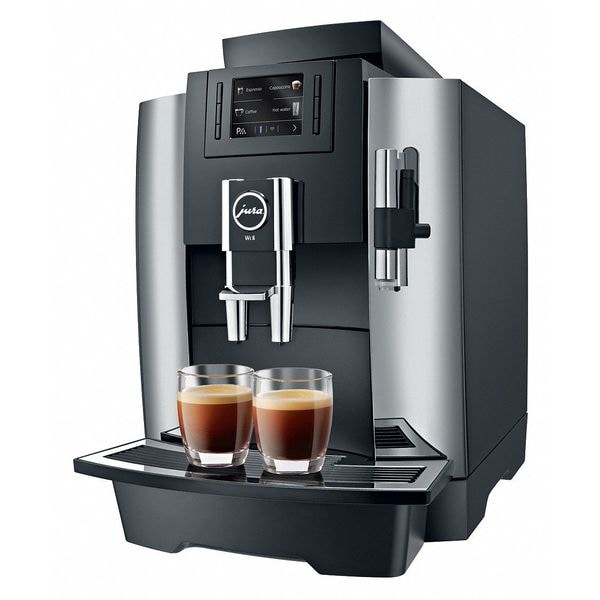Jura Automatic Coffee Machine, WE8, Chrome 15145 Zoro