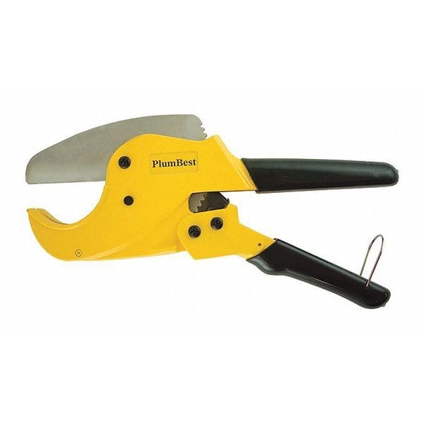 Jones Stephens PVC Pipe Cutter, 2", OneHanded P70035 Zoro