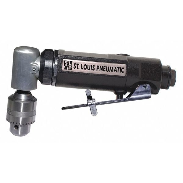 St Louis Pneumatic High Speed, 1/4", Angle Drill SLP-84025