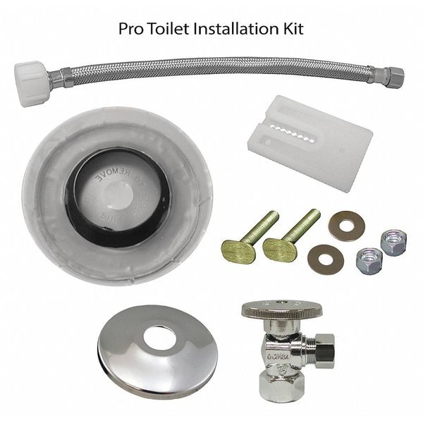 Jones Stephens Pro Toilet, Installation Kit A10029 Zoro