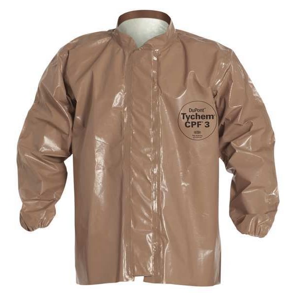 Dupont Disposable Jacket, Tychem(R) 5000, Hook-and-Loop