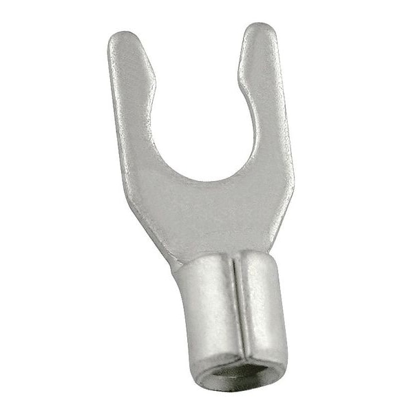 Power First 22-16 AWG Non-Insulated Locking Fork Terminal #10 Stud ...