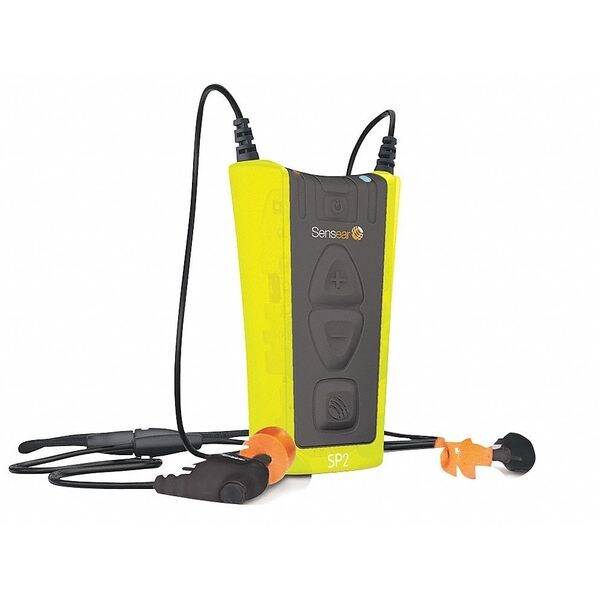 Sensear Ear Plug, 28dB, Yellow SP2NB001 | Zoro
