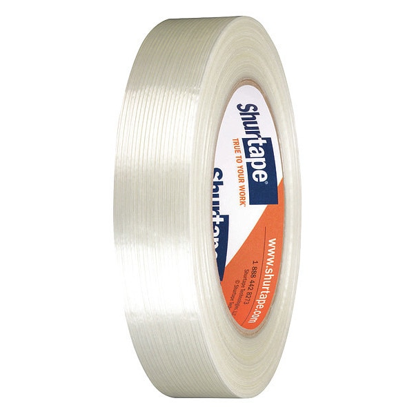 Shurtape Filament Tape, 24mm x 55m, 4.8 mil, PK36 GS 490 Zoro