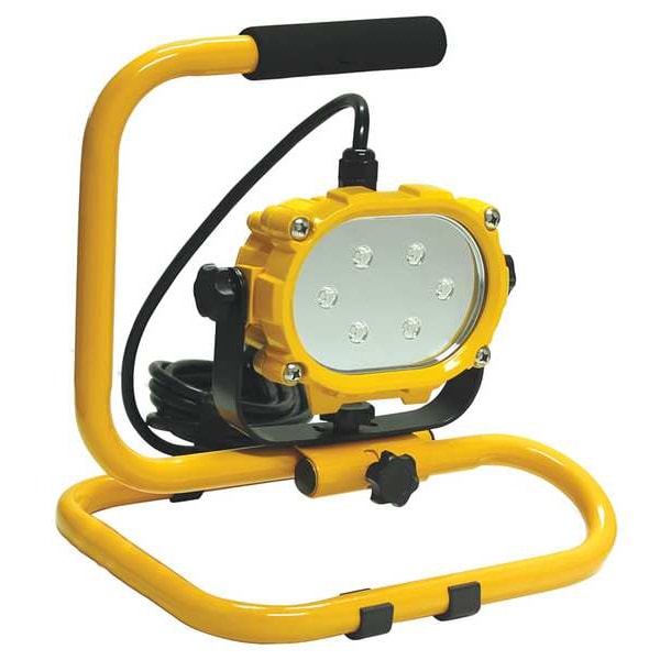 Lumapro LUMAPRO LED Yellow Temporary Job Site Light 24K351 Zoro