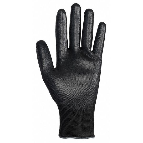 Kimberly-Clark Coated Gloves, Nitrile, XL, Black, PK12 38431 | Zoro