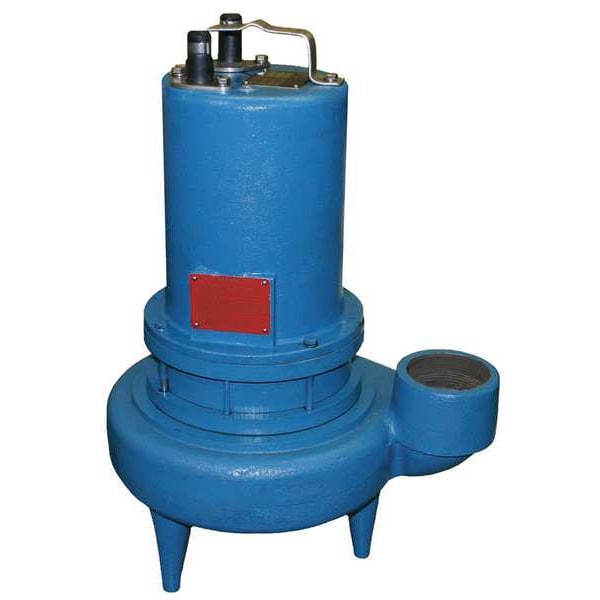 Barnes 2 HP 3" Auto Double Seal Sewage Ejector Pump 230V 3SE2024DS Zoro
