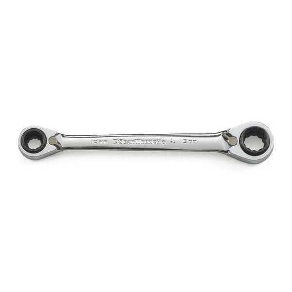 Gearwrench QuadBox™ 12 Point REVRatcheting Wrench 8mm x 10mm & 12mm x 13mm 85211