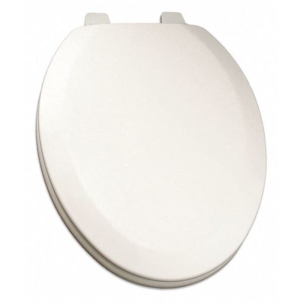 Jones Stephens Deluxe Molded Wood Seat, Wht, Adj Hinge, With Cover