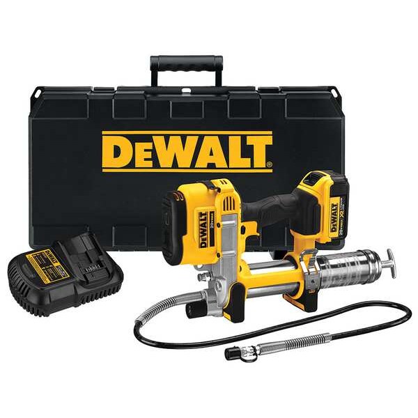 Dewalt DCGG571M1 $259.64 Grease Gun, Cordless, 14 oz. | Zoro.com