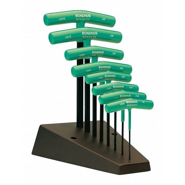 Bondhus 8 Piece Torx? T-Shape Torx? Key Set, 33034 33034 | Zoro