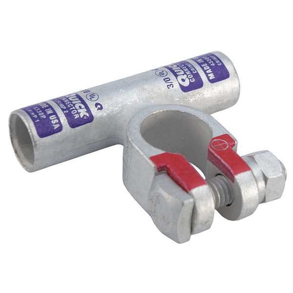 Fusion Battery Terminal Flag, 3/0 ga., Purple, Pos 4330P | Zoro