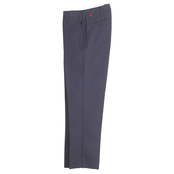 Workrite Pants, 38 in., Navy, Zipper and Button FP52MN 38 36