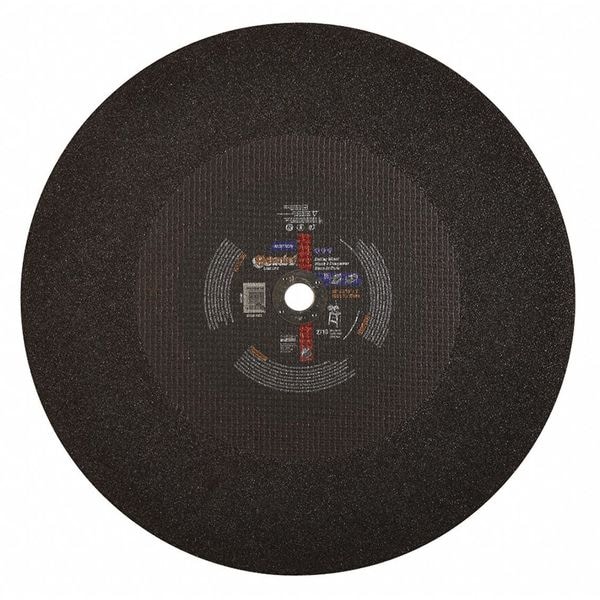 Norton Abrasives CutOff Wheel, Gemini, 20"x3/16"x1", 2710rpm