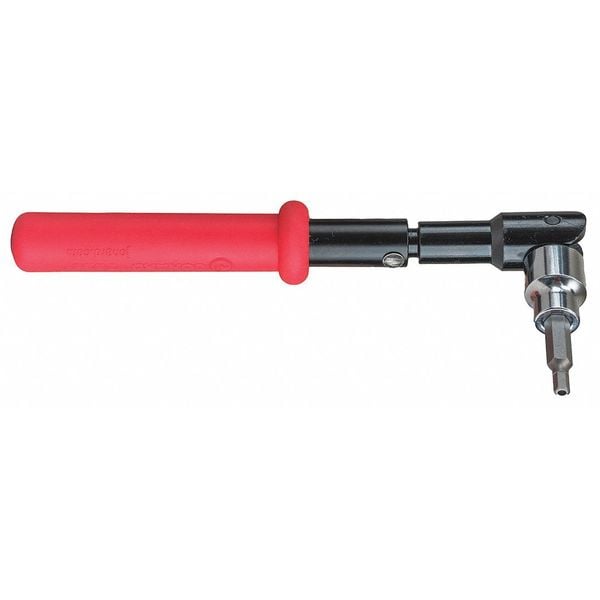 Jonard Tools Torque Wrench, Swivel Head, 5/32" Socket TWSW10SK Zoro