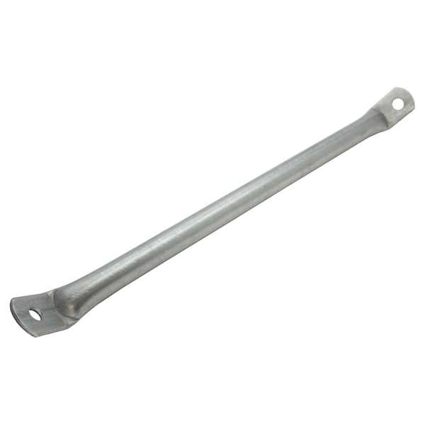 FlexStrut Tubing Knee Brace, 24", 2Hole, 45 deg. FS546024 PG Zoro