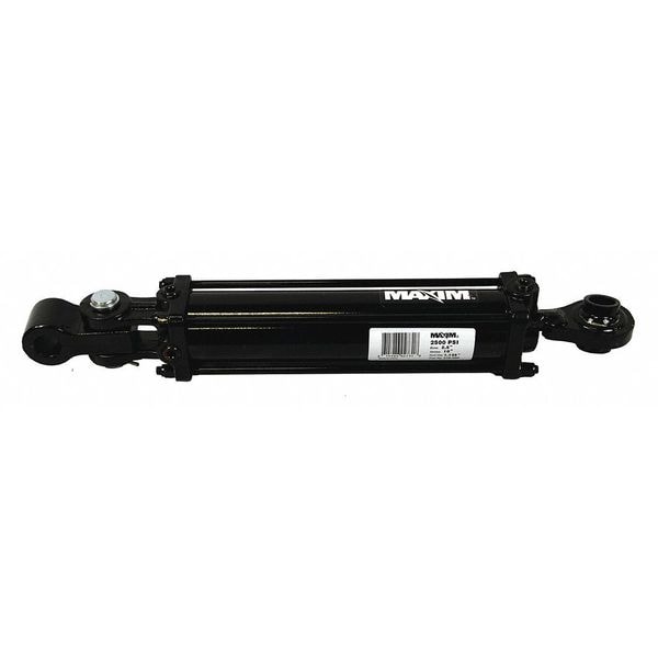 Maxim Hydraulic Cylinder, 2.5"Bore x 10"Stroke 218567 Zoro