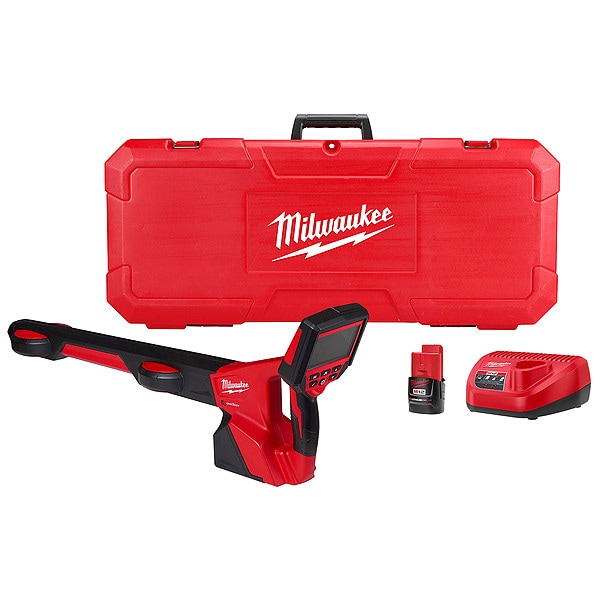 MILWAUKEE M12™ Cordless Pipeline Locator Kit (258021) Zoro