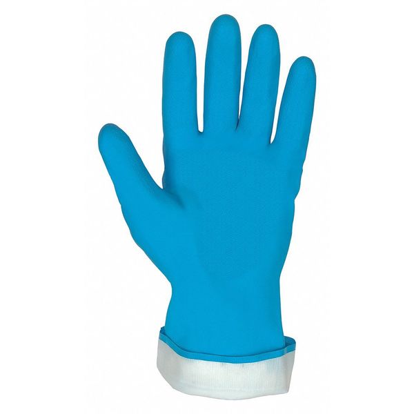 Mcr Safety Unsupported Gloves, Latex, Blue, M, 12 PK 5280B