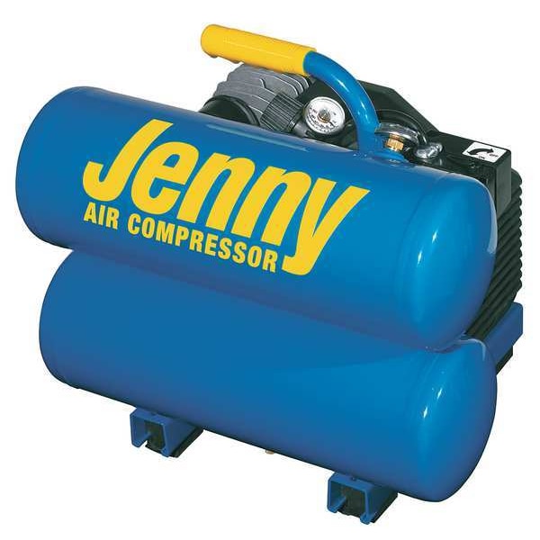 Jenny Air Compressor, 2 HP, 115V, 125 psi AM780HC4V115/1 Zoro