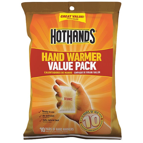 Hothands Hand Warmers, Disposable, Air Activated, Up to 10 Hours, Pack