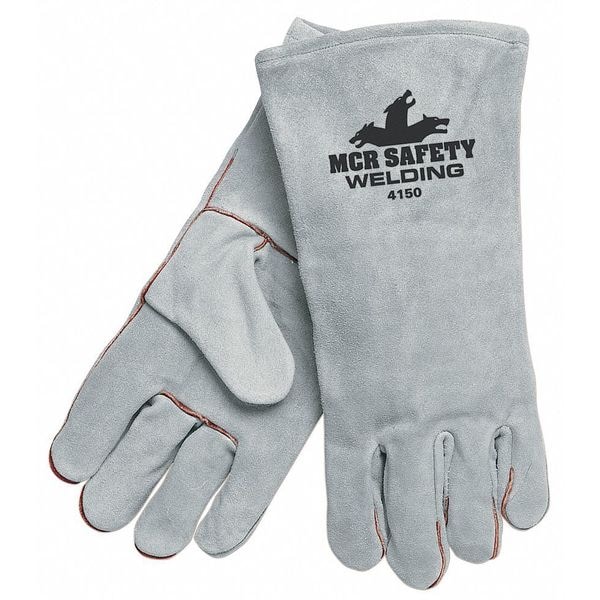 Mcr Safety Welding Gloves, Cowhide Palm, 12PK 4150 Zoro
